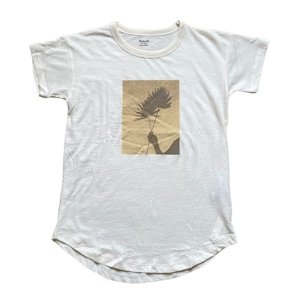 Madewell  Light House Sorrel Ikebana Fiore Club Tee  Shirt Size XXS Soft - Picture 4 of 8